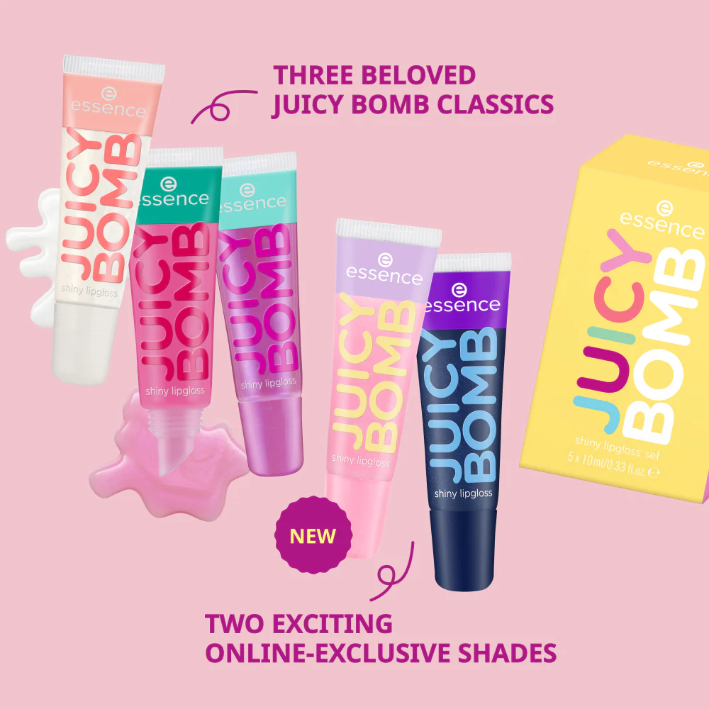 JUICY BOMB shiny lipgloss set - Image 2